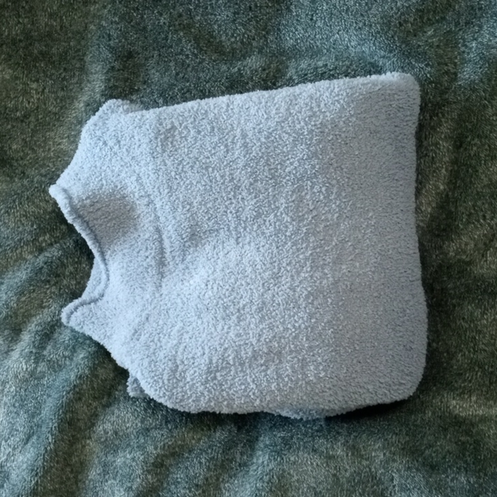 Blue fluffy sweater - Picture 4 of 4